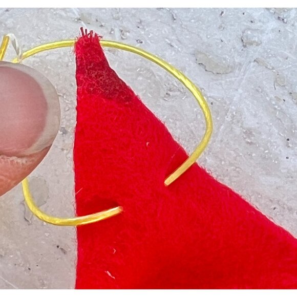 Elf Set Of 2 Knee Huggers Vintage MC Christmas Decor Holidays Gifts - Picture 11 of 14